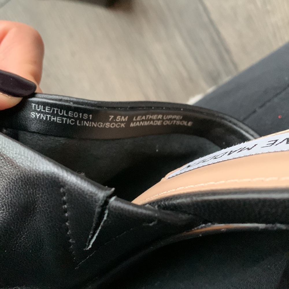 Steve Madden Tule Heels Open Toe Mule - image 8